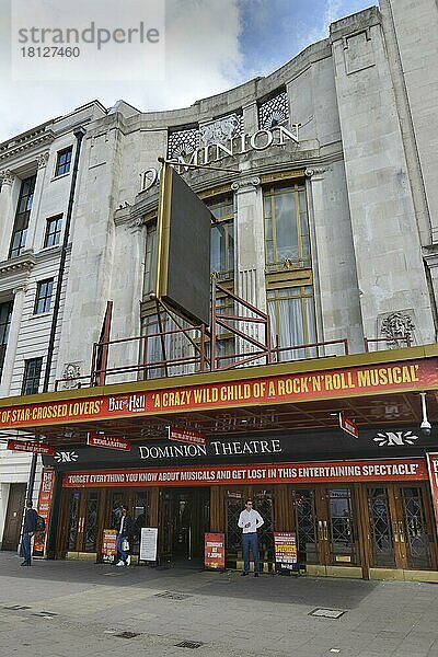 Dominion Theatre  Tottenham Court Rd  London  England  Großbritannien  Europa