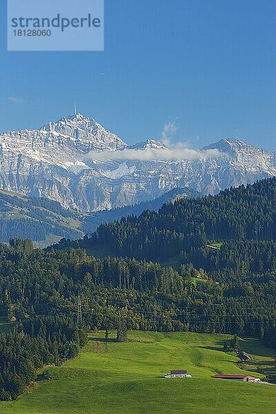 Saentismassiv  Appenzell  Schweiz  Europa