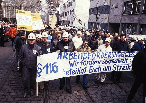 Dortmund. DGB gegen $ 116 am 8. 3. 1986
