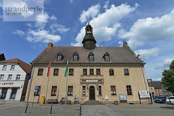 Rathaus  Bad Belzig  Brandenburg  Deutschland  Europa