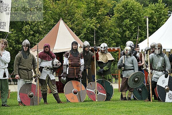 Mittelalterliches Fest  Rheine  Bentlage  Niedersachsen  Deutschland  Europa