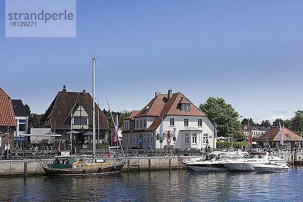 Hafen von Neustadt in Holstein  Schleswig-Holstein  Deutschland  Europa