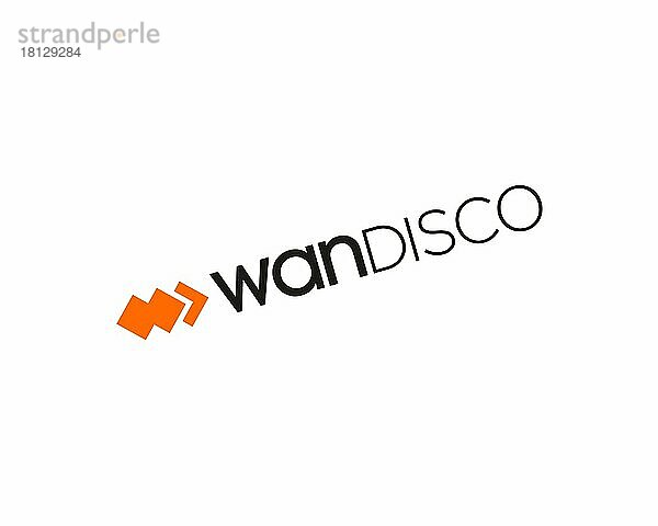 WANdisco  gedrehtes Logo  Weißer Hintergrund