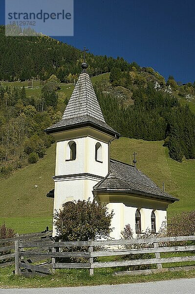 Kapelle im Großarltal im Pongau im Salzburger Land  Österreich  Europa