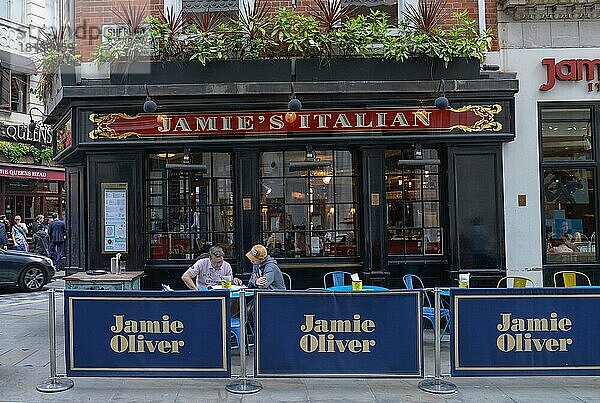 Jamie's Italian  Piccadilly  Denman Street  London  England  Großbritannien  Europa