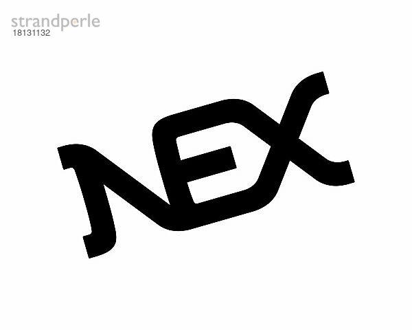 NEX Group  gedrehtes Logo  Weißer Hintergrund