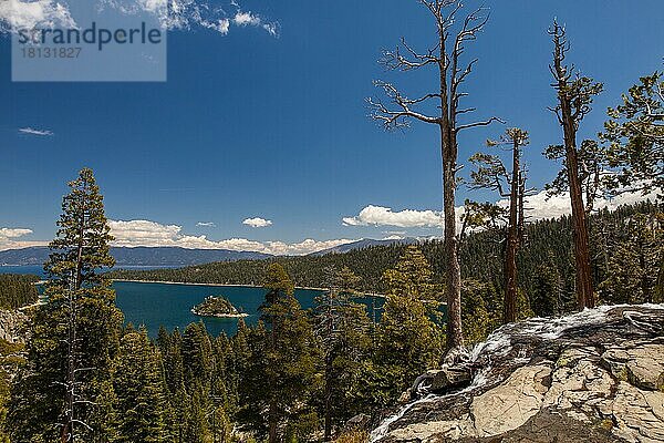 Emerald Bay  Lake Tahoe  Kalifornien  USA  Nordamerika
