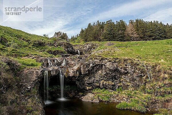 Fairypools im Glenbrittle  Isle of Skye  Schottland  Großbritannien  Europa