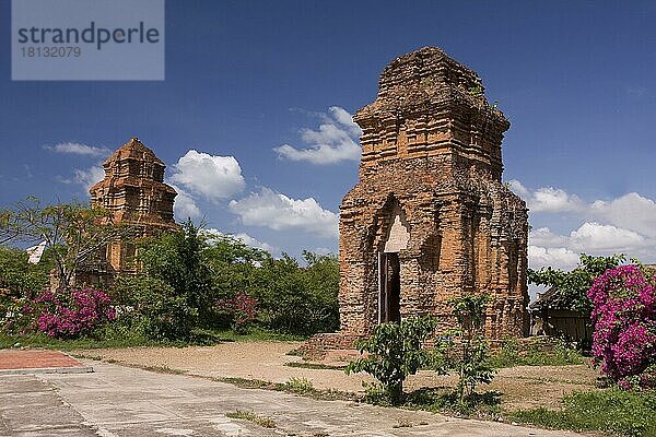 Po-Shanu-Cham-Tuerme  Heiligtum  Tempelanlage  Mui Ne  Phan Thiet  Vietnam  Asien