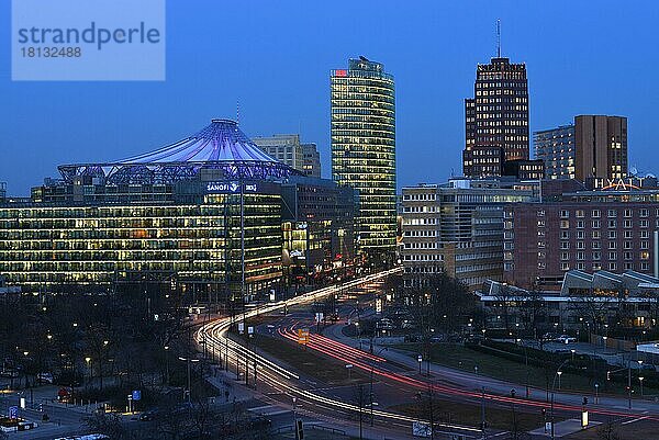 Potsdamer Platz  Tiergarten  Berlin  Deutschland  Europa