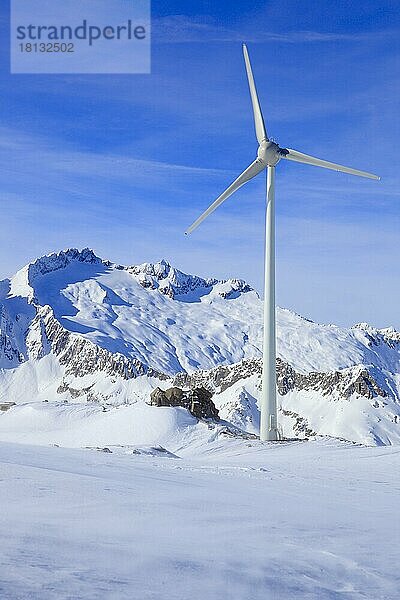 Windkraftrad  Schweiz  Europa