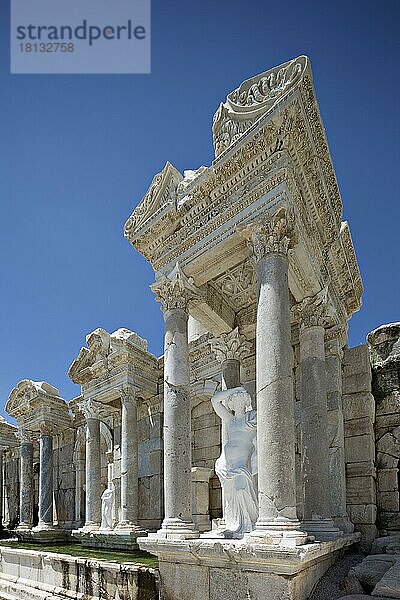 Antoninus-Brunnen von Sagalassos in Isparta  Türkei  Asien