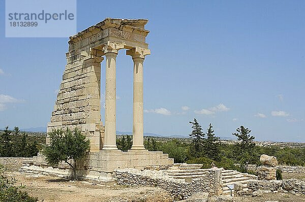 Apollon Hylates Heiligtum bei Kourion  Limassol  Süd Zypern  Süd Zypern