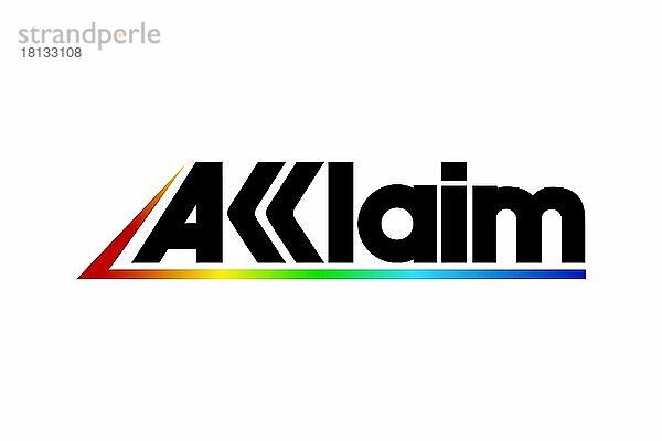 Acclaim Entertainment  Logo  Weißer Hintergrund