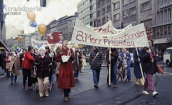 Ruhrgebiet. Frauengroppe) zum Frauentag 8. 3. 1981
