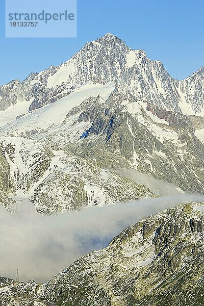 Finsteraarhorn  4274 m  Schweiz  Europa