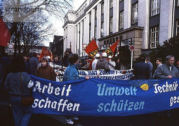 Dortmund. DGB-Demo. zum 1. Mai 1988