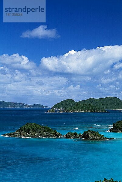 Trunk Bay  Karibik  Insel  St.John  Amerikanische Jungferninseln  Nordamerika