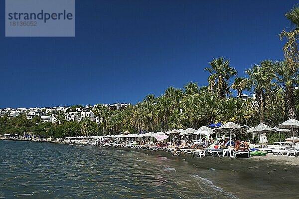 Meteor Beach bei Bodrum  türkische Ägäis  türkische Ägäis  Türkei  Asien