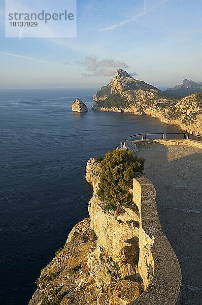 Mirador des Colomer  Cap Formentor  Mallorca  Mallorca  Balearische Inseln  Spanien  Europa