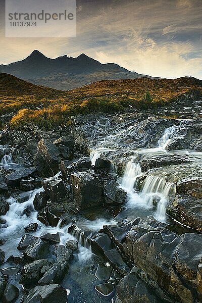 Allt Dearg Mor  Isle of Skye  Schottland  Großbritannien  Europa