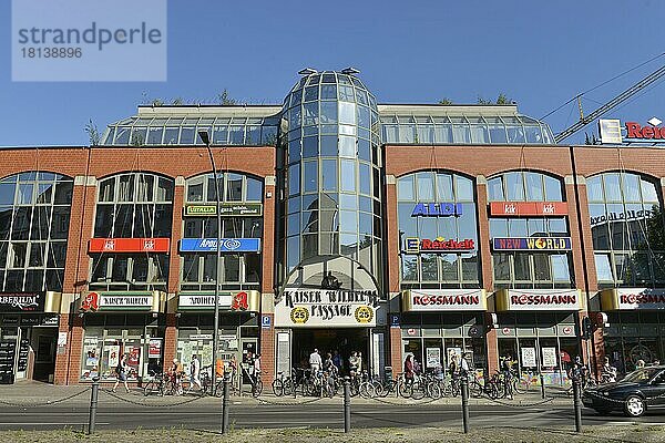 Kaiser Wilhelm Passage  Hauptstraße  Schöneberg  Berlin  Deutschland  Europa