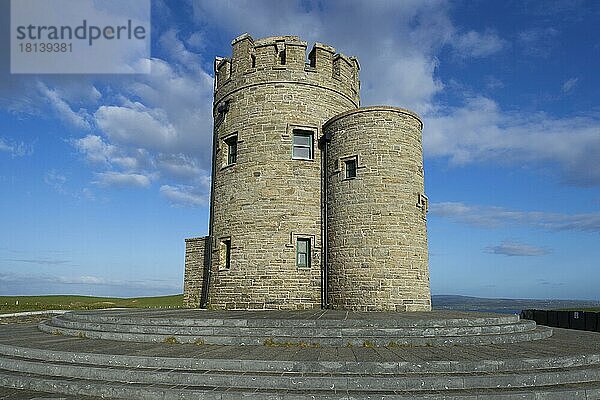 O'Briens Turm  Aussichtsturm  Wachturm  Cliffs of Moher  County Clare  Irland  Europa