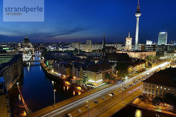 Nikolaiviertel  Berlin  Deutschland  Europa