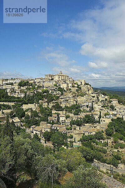 Gordes  Provence  Provence-Alpes-Cote d'Azur  Frankreich  Europa