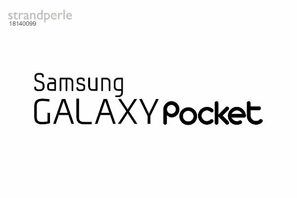 Samsung Galaxy Pocket  Logo  Weißer Hintergrund