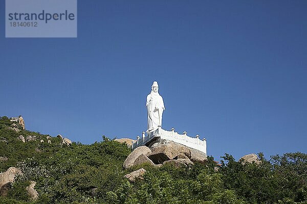 Buddha-Statue  Thien Vien Truc-Pagode  Phan Rang  Ninh Thuan  Vietnam  Asien
