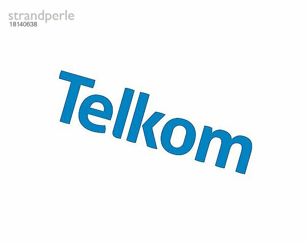 Telkom Mobile  gedrehtes Logo  Weißer Hintergrund B