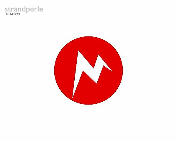 Marmot company  gedrehtes Logo  Weißer Hintergrund