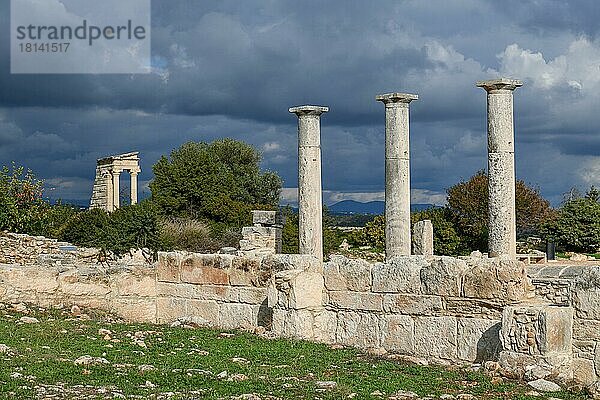 Apollo Heiligtum  Ausgrabungsstätte  Kourion  Zypern  Europa