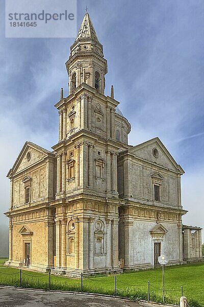 Wallfahrtskirche San Biagio  Montepulciano  Toskana  Italien  Europa