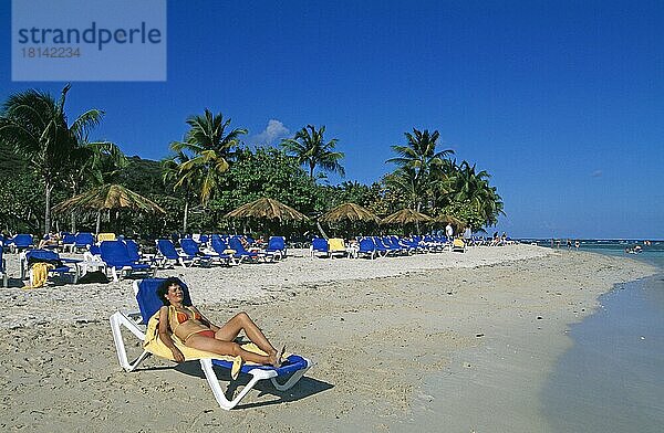 Palomino-Insel  Puerto Rico  Karibik  Nordamerika