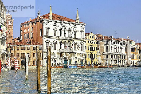 Palazzo Balbi  Canal Grande  Dorsoduro  Venedig  Venetien  Venezia  Regione del Veneto  Italien  Europa