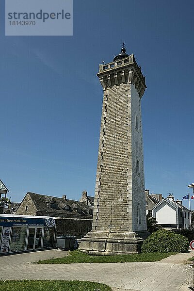 Leuchtturm Roscoff  Bretagne  Frankreich  Europa