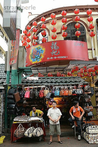 Petaling Street  Chinatown  Kuala Lumpur  Malaysia  Asien
