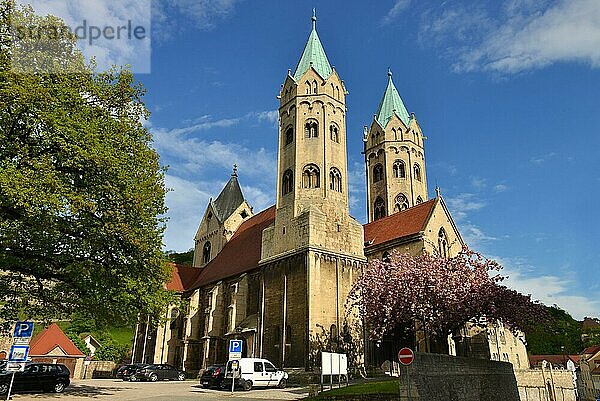 Stadtkirche St. Marien  Altstadt  Freyburg  Sachsen-Anhalt  Deutschland  Europa