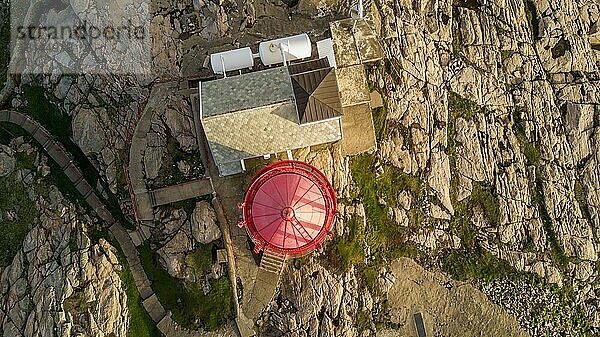 Leuchtturm  Cape Lindesnes  Vest-Agder  Norwegen  Europa