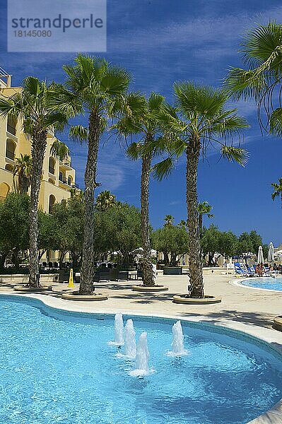 Das Hilton Resort in St. Julians  Malta  Europa