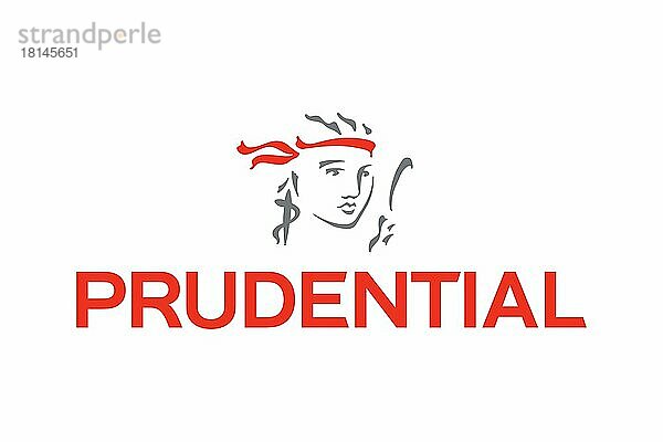 Prudential plc  Logo  Weißer Hintergrund