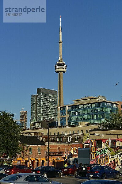CN Tower  Stadtzentrum  Toronto  Ontario  Kanada  Nordamerika