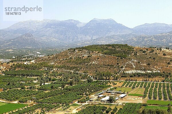 Mesara-Ebene  Berg Ida  Moore  Iraklio  Kreta  Heraklion  Psiloritis  Griechenland  Europa