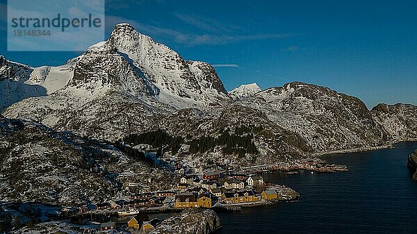 Nusfjord  Lofoten Inseln  Nordland  Norwegen  Europa