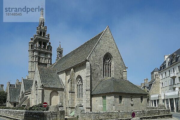 Kirche Notre-Dame de Croaz Batz  Roscoff  Bretagne  Frankreich  Europa