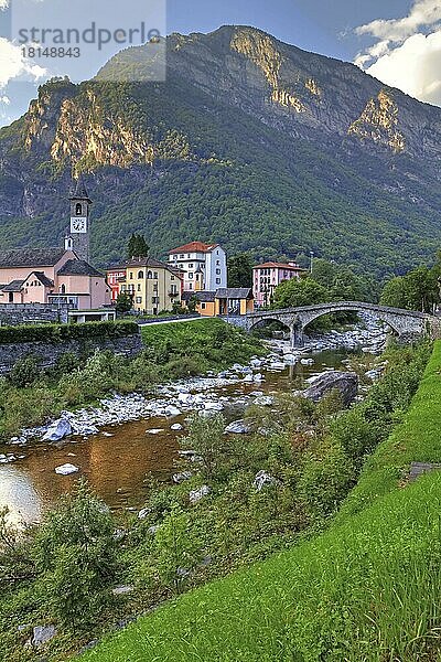 Bignasco  Vallemaggia  Tessin  Schweiz  Europa