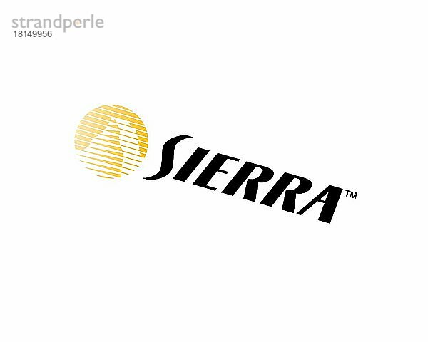 Sierra Entertainment  gedrehtes Logo  Weißer Hintergrund B