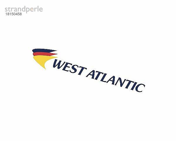 West Air Sweden  gedrehtes Logo  Weißer Hintergrund B